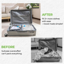 2X Portable Rechargeable Electric Vacuum Pump for Travel, Low Noise Compressed Bag Air Pump