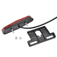 2X 24-48V Multifuncional e-Bike Faro Señal de Luz Trasera con Interruptor SM Enchufe para Accesorios de Bicicleta Eléctrica