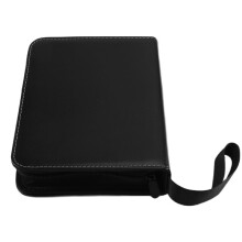 4X Top Loaders Binder,4 Pocket Double Sided Top Loaders Binder, Card Binder Abulm for Game/Football/Baseball Card