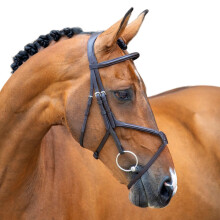 (X Full, Havana) Velociti Leather Horse Grackle Bridle