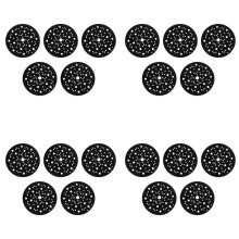 20 Pcs Protective Pad Ø 150Mm 67 Holes to Protect Your Sanding Pad Self-Adhesive Nylon, Protective Pad