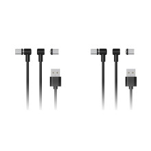 2X for PS VR2 Magnetic Charging Cable 2 in 1 Type C Charger Cable for PS VR2 PS5 Tablet Phone Charging Cable