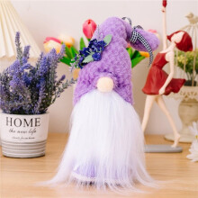2X Gnomes Indoor Decorations, Spring Summer Gnome Holiday Decorations, Handmade Tomte Stuffed Plush Gnomes