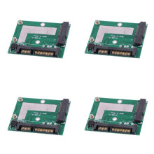 4X MSATA SSD to 2.5inch 6.0 Gps Adapter Converter Card Module Board Pcie Ssd