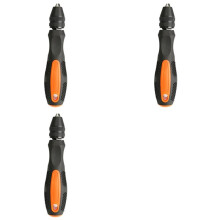 3 Set 0.5-8mm Hand Drill with Keyless Chuck Pin Vise Model Hand Drill