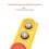 5X Rain Proof Lifting Button Box Emergency Stop Button  2.2KW Direct Control Electric Hoist  220V 8