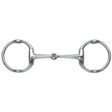 (5.5in, Silver) Shires Jointed Horse Cheltenham Gag Bit