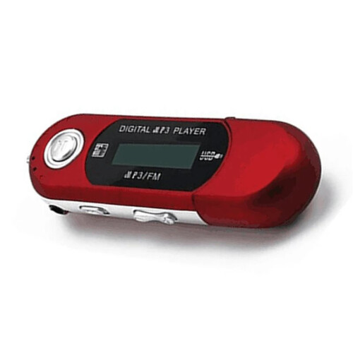 4X  MP3 Player USB 2.0 Small Flash Drive Multilanguage LCD Music Player with 3.5mm Audio Jack Automatic Shutdown(C) 1