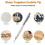 6 Pack Tungsten Carbide Tip Scriber Tool, Metal Scribe Scriber Marking Tools with Magnet, Premium Engraving Pen 3