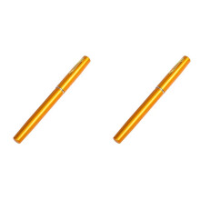2st 1M Draagbare Zak Telescopische Vishengel Pen Vorm Opvouwbare Vishengel Zonder Reelwiel
