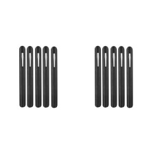 Dining Room Crumbs Crumbs Scraper Steel Crumb Scraper Food Kitchen Countertop Scraper Crumbs Black 10Pcs