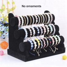 2X 3 Tier Armband Houder Sieraden Display Rack Opslag Horloge Armband Ketting Display Case Sieraden Display Case