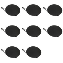 8X 85071BR00A Car Rear Bumper Tow Hook Cap Cover Black for Qashqai J10 2007 2008 2009 2010 2012 2013 2014