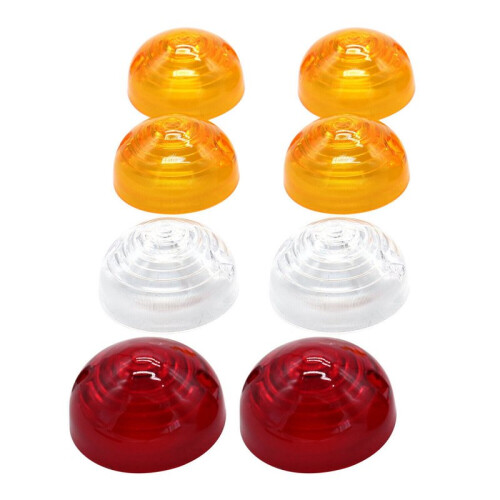 16Pcs Tail Light Side Lamp Lens Kit Indicator Replacement for   Car Styling 2