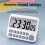 2X Digital Kitchen Timer 10-Alarms Clocks 99 Hours Countdown Mute/Vibration Magnetic Alarm Clock Table Timer 7