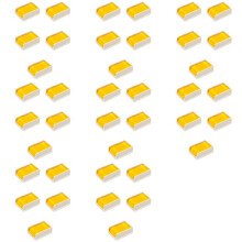 40PCS Arco Bianca Colofonia Colofonia Ad Aumento di Attrito per Violino Violino Violoncello Strumento A Corda Durevole