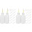 30pcs Pottery Applicator Bottles Precision Tip Plastic Squeeze Bottles for Glaze Paint and DIY for Accurate Application 1