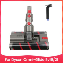 Pièces de Rechange pour SV19 Omni-GlideSV21-Micro Aspirateur, Tête de Nettoyage à Rouleau Souple et Brosse à Double Rouleau