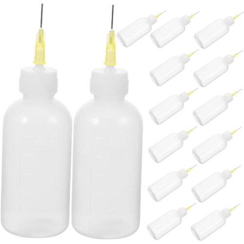 30pcs Pottery Applicator Bottles Precision Tip Plastic Squeeze Bottles for Glaze Paint and DIY for Accurate Application 1