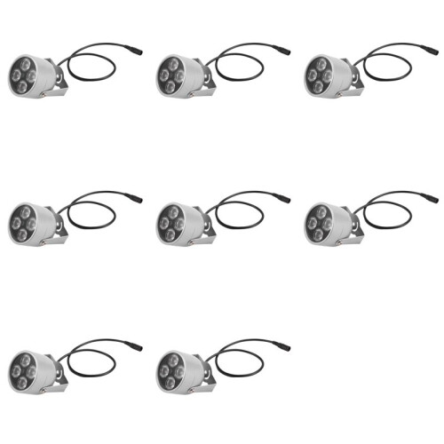 8X 4 Array LEDs Infrared Waterproof Night Vision IR  Light Fill Light  12V for Security Camera