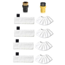 Steam Brush Nozzle for SC2 SC3 SC4 SC5 SC7 Handheld Steam Vacuum Cleaner Parts Washable Mop Cloth