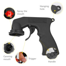 Easy-Fit Aerosol Gun with Locking Collar