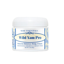 Wild Yam Cream kosmetik med fytoöstrogener från vild yam och chaste tree bär