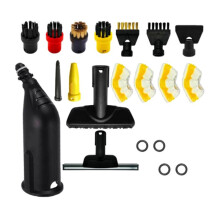 Steam Cleaner Accessory Set for SC1-SC5 Universal Steam Jet Accessories Floor Nozzle, Window Squeegee, Brushes
