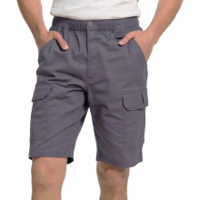 WORK IDEA Herren Kurzshorts Arbeits-Shorts Monteur-Shorts Grau L — arbeitsidee shorts, arbeitshosen herren, graue montage shorts, größe l