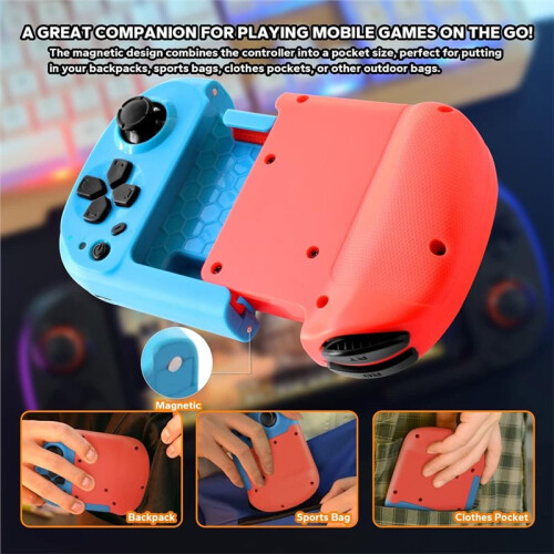 Mobile Gaming Controller for Phone PC Wireless Gamepad Joystick 2