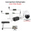 AHD/TVI/CVI/CVBS to IP Video Encoder 1080P for ONVIF for NVR RJ45 for Analog Security Camera Conversion,Without POE 2