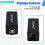 AHD/TVI/CVI/CVBS to IP Video Encoder 1080P for ONVIF for NVR RJ45 for Analog Security Camera Conversion,Without POE 6