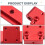 RC Car Upgrade Front Arm Code Kit for  244016 LOSI Micro-B 1/24 RC Car Accessories 2