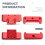 RC Car Upgrade Front Arm Code Kit for  244016 LOSI Micro-B 1/24 RC Car Accessories 7
