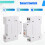 TUYA WiFi    Meter 63A 1P+N MCB Circuit Breaker Timer Relay 2