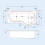 NES Home Nes Home P Shaped RH 1600mm Curved Shower Bath Acrylic Front Panel & Screen 5