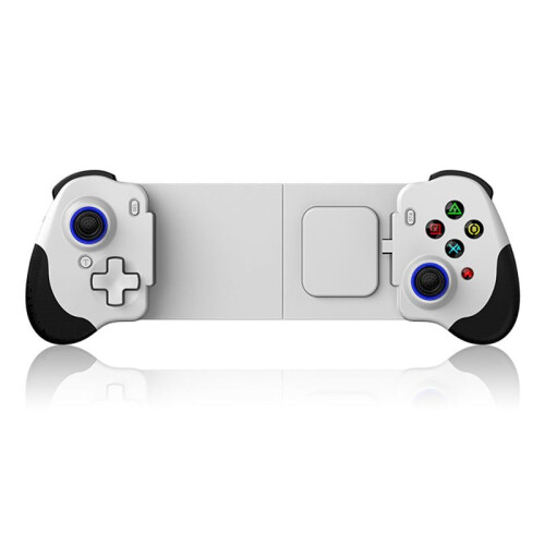 N01 Wired Stretching Controller Type C Android I15 Mobile Streaming PC Cloud Gaming with Zero Latency Joystick White 1