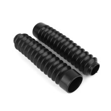 2x Motorcycle Front Fork Gaiters