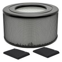 1 Filtro de Reposição 20500 e 2 Filtros de Algodão para Purificadores de Ar para 10500 (EV-10), 17000 e 17005