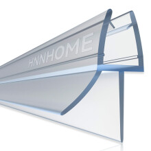 HNNHOME Bath Shower Screen Door Seal Strip for 4-6mm Glass Up to 20mm Gap