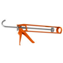 JD Brands Extra Strong Caulking Gun – Heavy Duty Skeleton Applicator for Sealants, Adhesives, Silicones – Professional High Viscosity Cartridge Gu