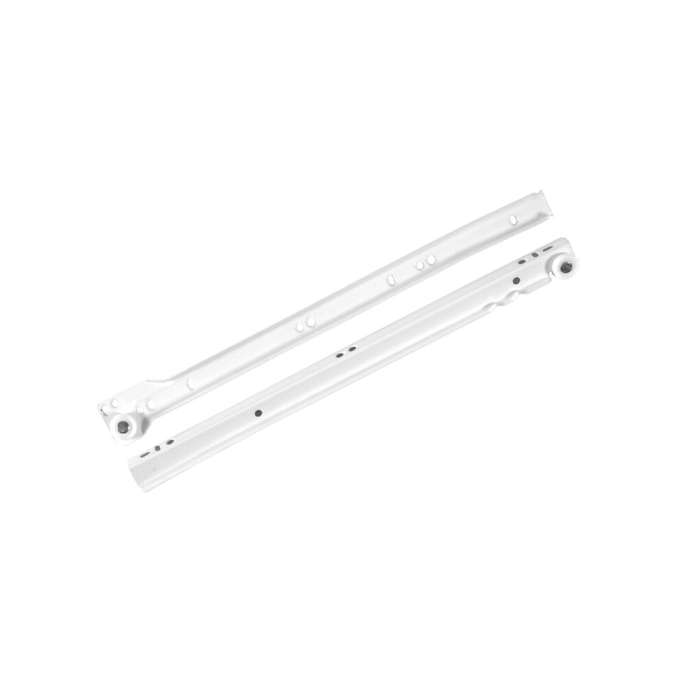Photos - Other for Repair Rejs Metal Roller Drawer Slides/Runners Bottom fix Metal White 250mm-600mm (450mm)