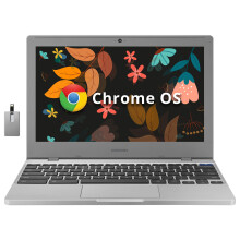 SAMSUNG Galaxy Chromebook 4 11.6" 64GB portátil con 4GB RAM, WiFi Gigabit, procesador Intel Celeron