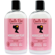 Acondicionador Camille Rose, Pera Marroquí 2-Pack - Mascarilla, Desenredante, Acondicionador Profundo para Cabello Seco