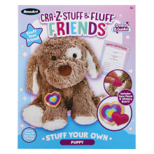 CRA-Z-Stuff & Fluff Friends Fyll Ditt Eget Valp Plush Toy, DIY Fyllnadsset