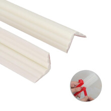 3 Meters Flexible Edging Trim for Tile Floor Bathroom Door Frame Countertops,Self Adhesive Inside Outside Corner Strip,Floor Transition Tape,Caulk Mo