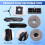 For  X30/X30Pro Robot Vacuum Accessories Roller Brush, Side Brush, Filter, Mop, Dust Bag Kit 4
