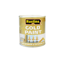 RUSTINS Gold Paint 250ml