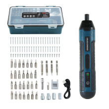 cupeohome Electric Cordless Screwdriver 105 in 1, 3.6V Rechargeable Mini Electric Cordless Screwdriver with 4-Gear Torque and LED Light, 5N.m Max Tor