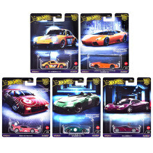 Hot Wheels Car Culture 2024 Exotic Envy 5-Pack | 71 Porsche 911, Lamborghini Reventón, BMW M1 Procar